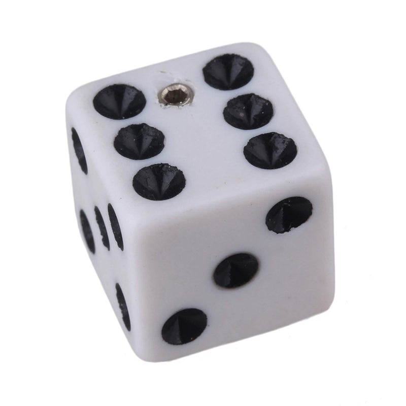 Homeswitch 9PCS Three Color Unique Dice Style Electric Guitar Volume Control Knobs with Wrench Plastic Musical Parts - Image 5